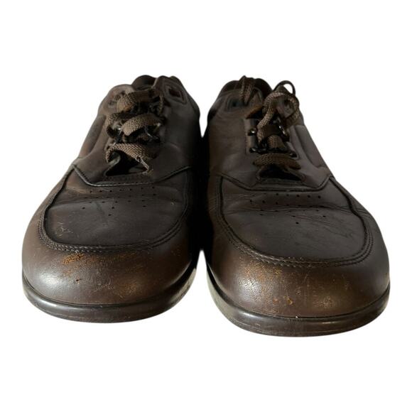 SAS Time Out Mens Comfort Shoes / Antique Walnut Leather / Sz 9 W - Picture 2 of 8